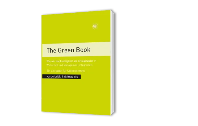 Buchcover „The Green Book“ von Aristidis Selalmazidis